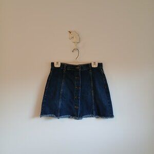 Forever 21- Mini Jean Skirt- Size 26